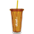 16 Oz. Tangerine Spirit Optic Tumbler